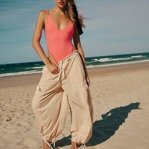 Free People Outta Sight Parachute Pants